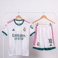 Kids' Real Madrid Home Kit (T-Shirt & Shorts)